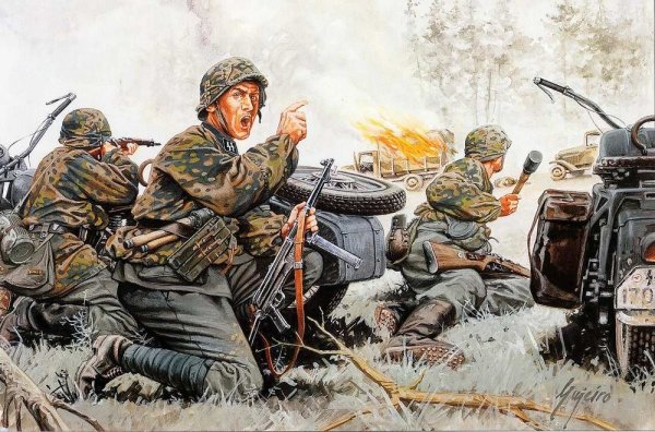 Солдат Ваффен СС арт