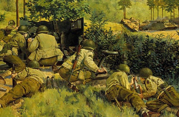 Вторая мировая война в живописи