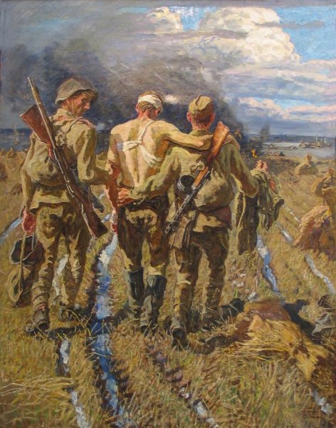 Смоленщина война картина