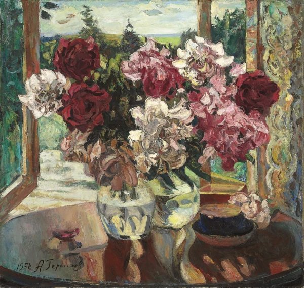 Герасимов Александр Михайлович пионы