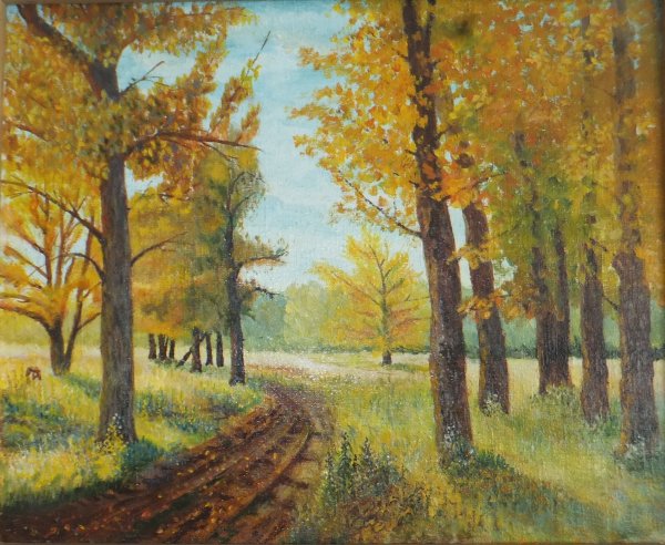 Исаак Ильич Левитан Золотая осень