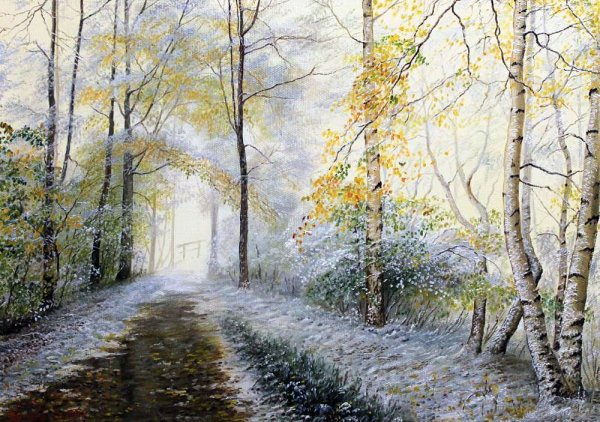 Метель. Художник Владимир Куликов