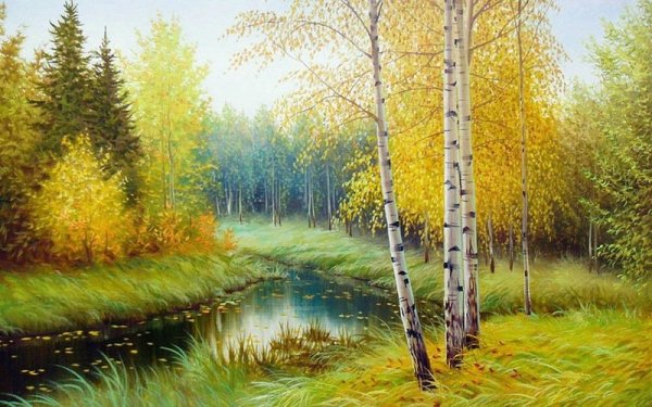 Пейзажи художника Юрия Корникова