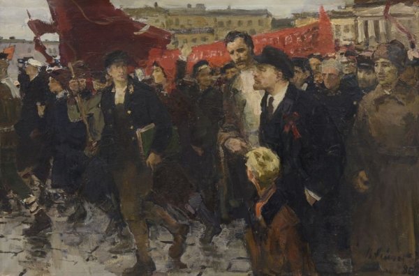 Илья Репин 17 октября 1905