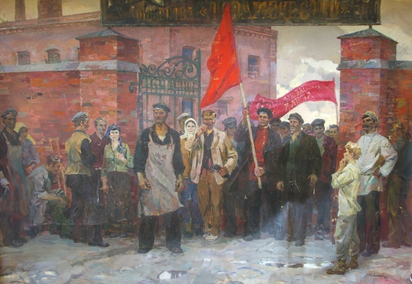 Кустодиев Большевик