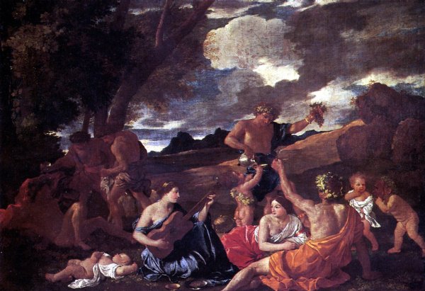Никола Пуссен вакханалия