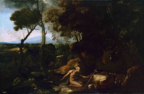 Никола Пуссен пейзаж