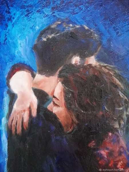 Двое живопись