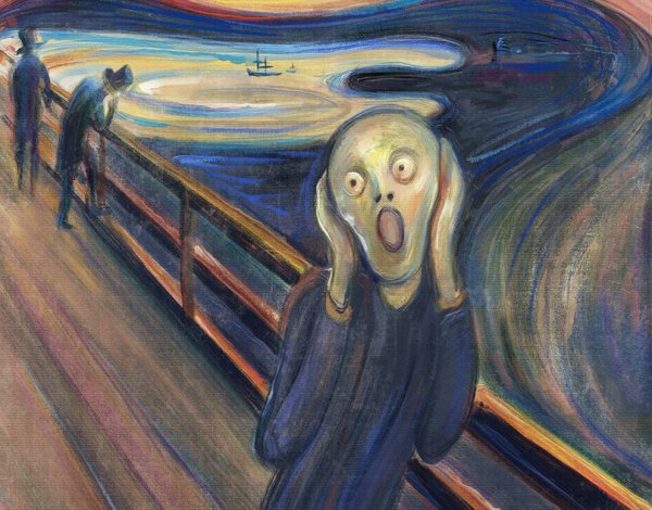 Картина отчаяние Эдварда Мунка
