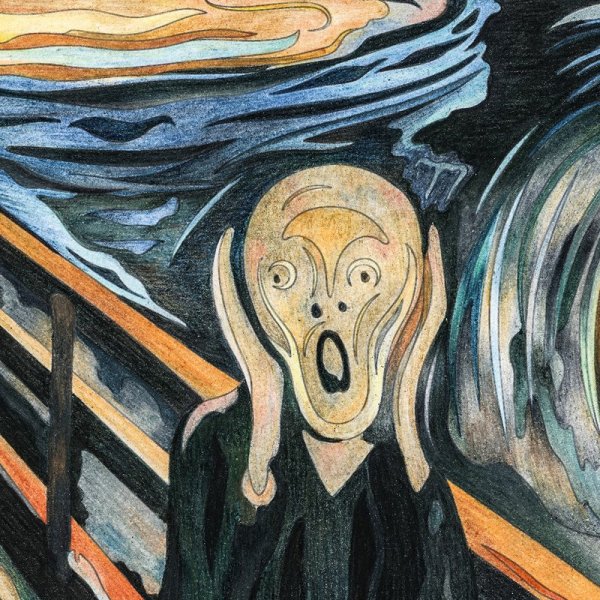 Эдвард Мунк картина Меланхолия