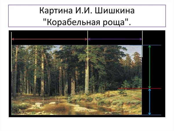 Корабельная роща Шишкин