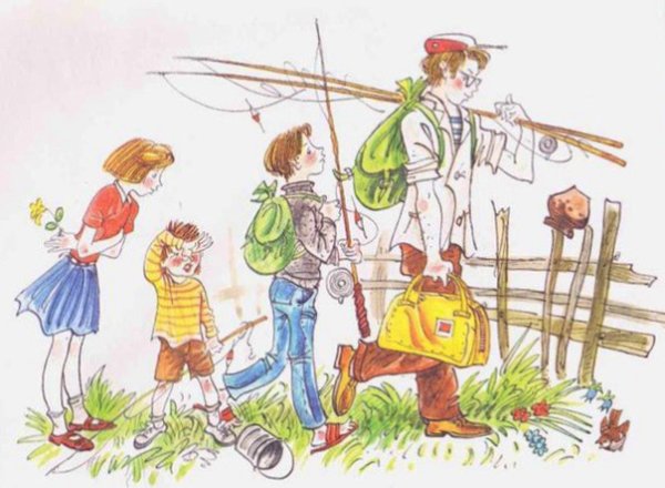 Картина не взяли на рыбалку Попович