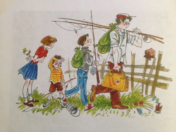 Картина не взяли на рыбалку Попович