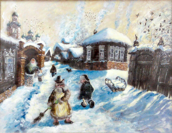 Художник а. Гурьева-Сажаева