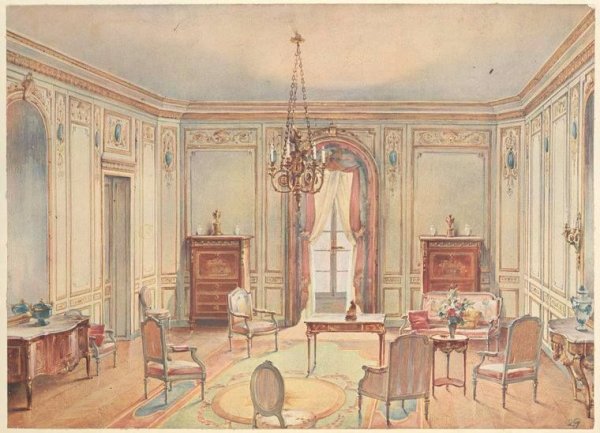 Интерьер Ампир 18 век