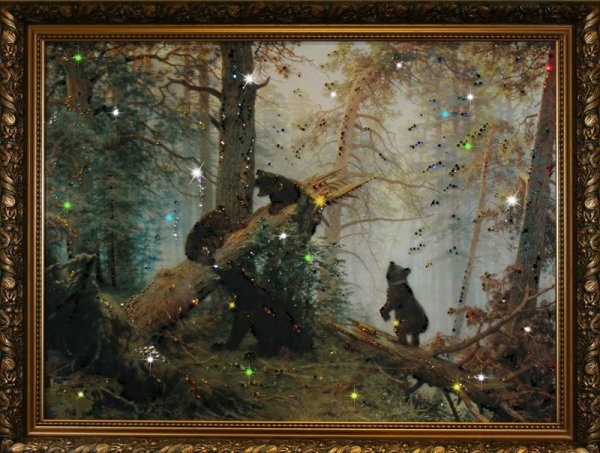 Шишкин художник утро в Сосновом Бору