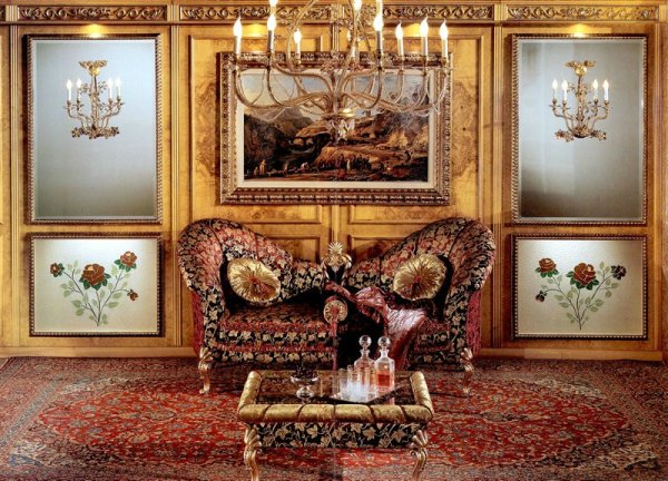 Гобеленовая гостиная в стиле
