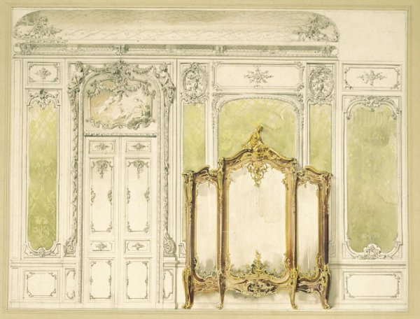 Мебель рококо Барокко Ампир