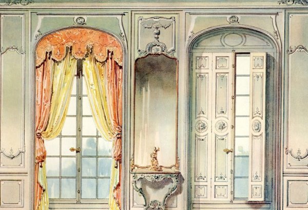 Окна Барокко 17 век Франция