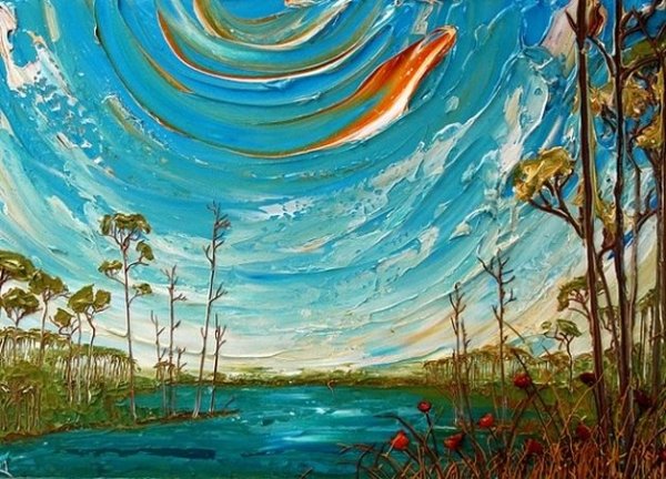 Картины акрил Джастин Геффри