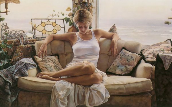 Американский акварелист Стив Хэнкс