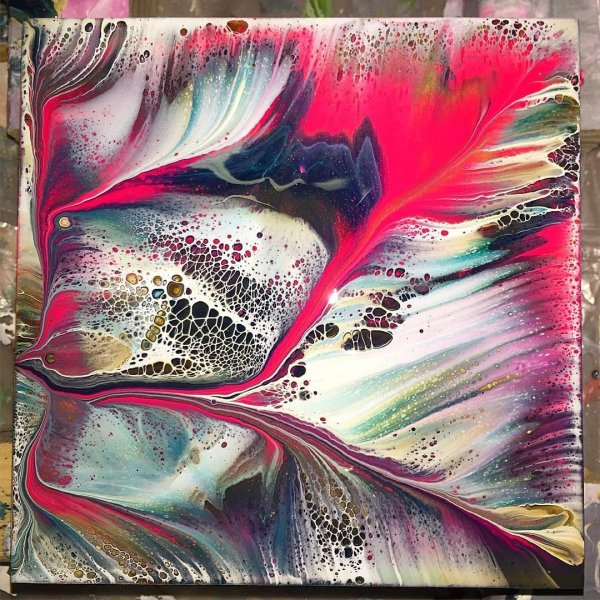 Техники рисования акриловыми красками