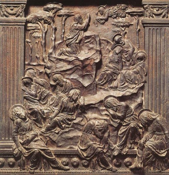 Донателло рельеф