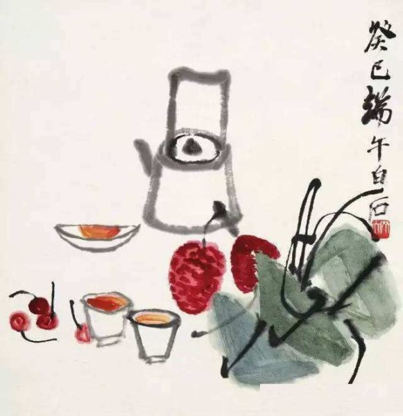 Ци Байши креветки