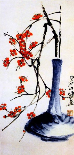 Ци Байши фрукты