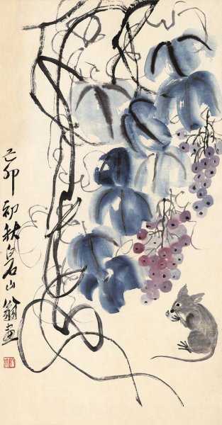 Ци Байши Стрекоза