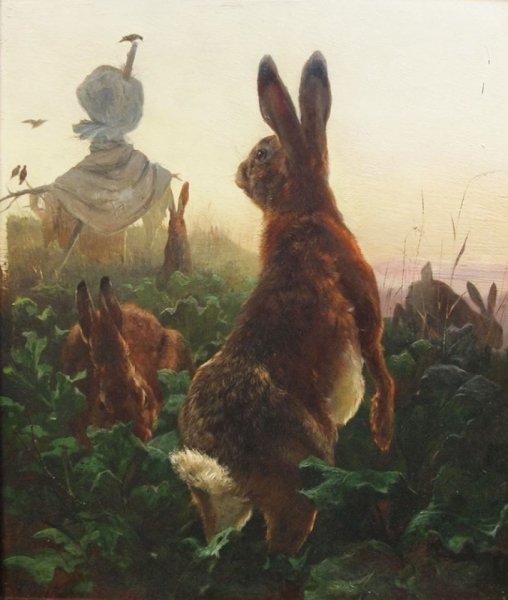 Карл Фридрих Дейкер - художник