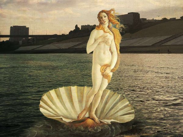 Сандро Боттичелли. Рождение Венеры (1485 г.)