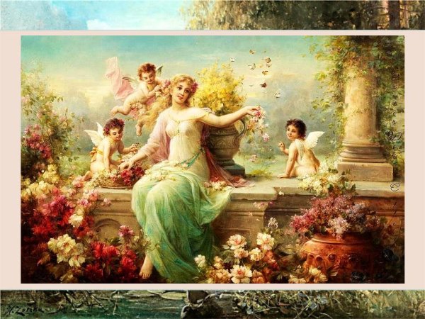 Живопись Ханс Зацка Дева Мария