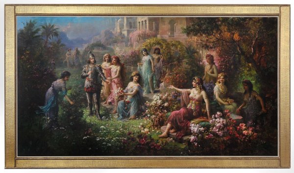 Ханс Зацка нимфы Дрезденская галерея