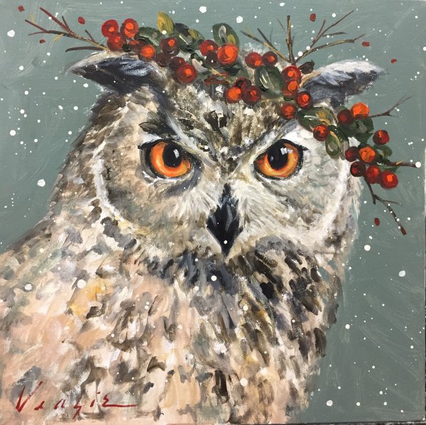 Сова для декупажа