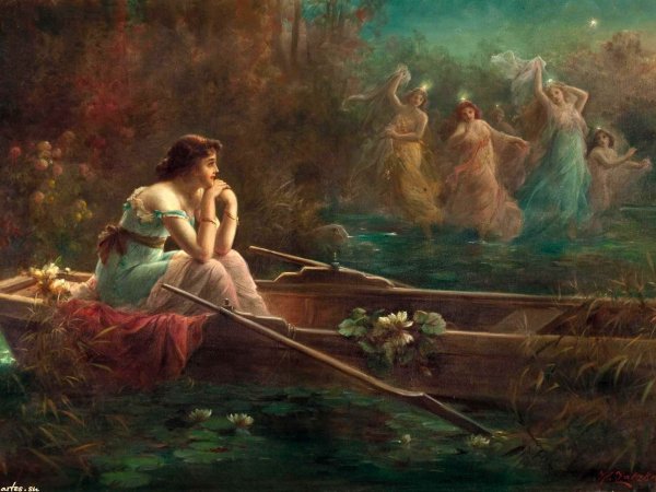 Ханс Зацка нимфы