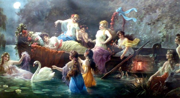 Ханс Зацка нимфы