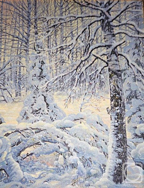 Морозные узоры живопись