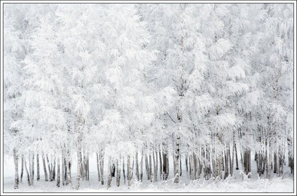 Узоры на окне