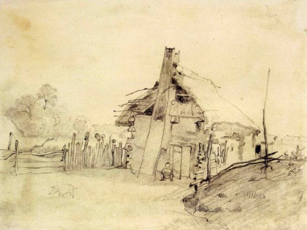 Тарас Григорович Шевченко зарисовки