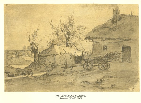 Тарас Шевченко художник картины