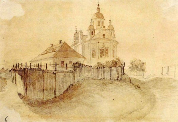 Тарас Шевченко картини