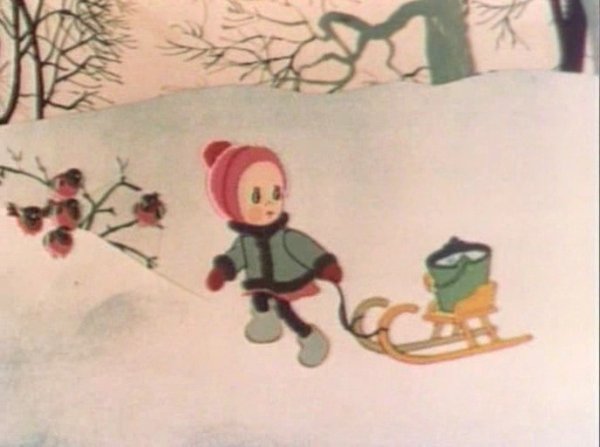 Таня не боится Мороза