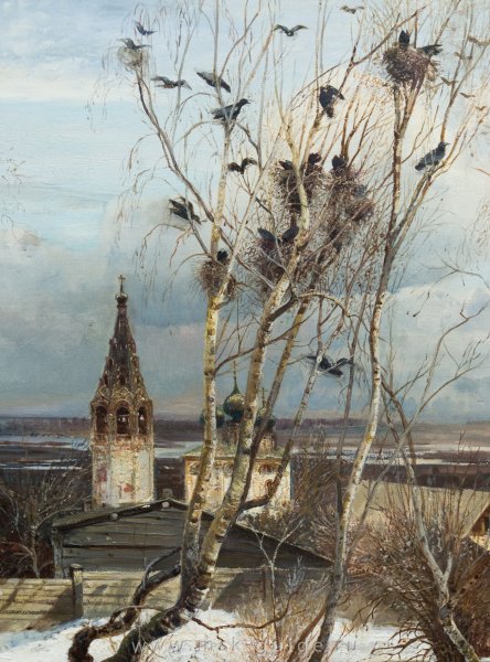Саврасов Грачи прилетели 1871
