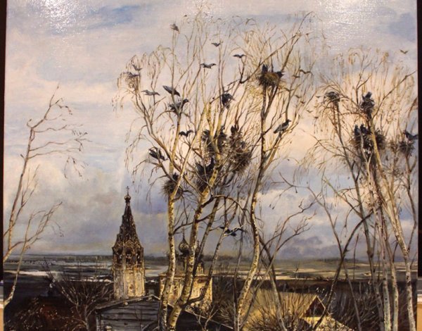 Алексей Саврасов Грачи прилетели