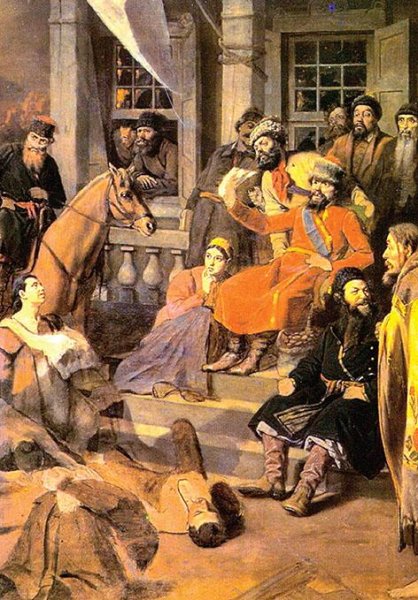 Суд Пугачева картина Перова