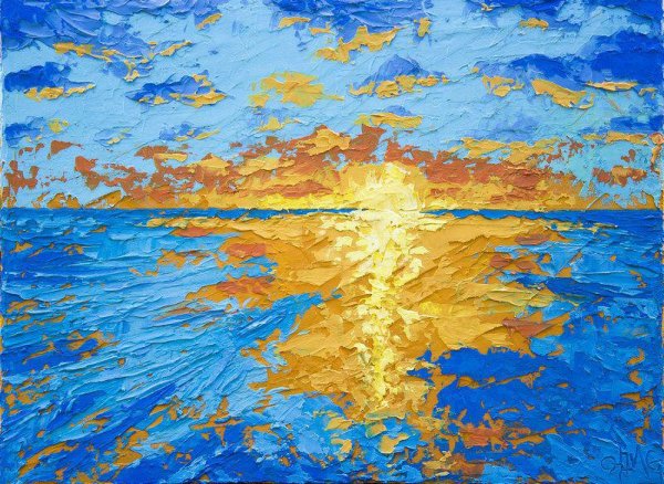 Импасто море