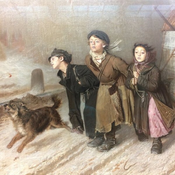 Картина тройка Василия Перова