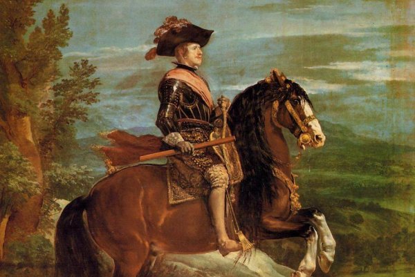 Диего Веласкес конный портрет Филиппа IV