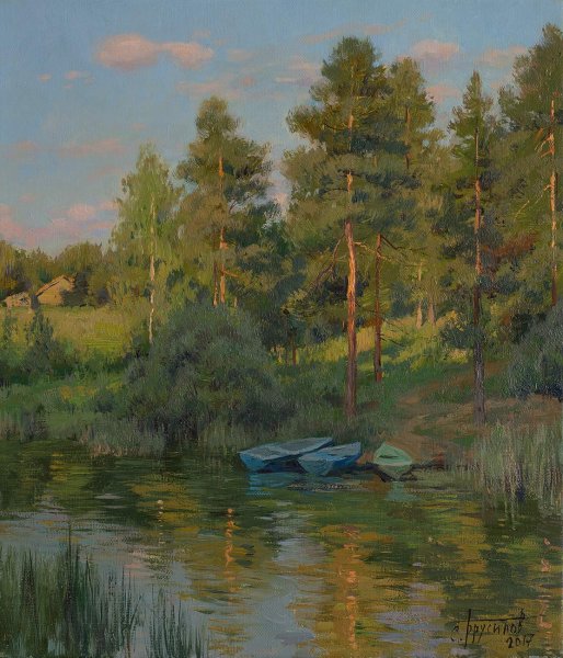 Художник пейзажист Брусилов